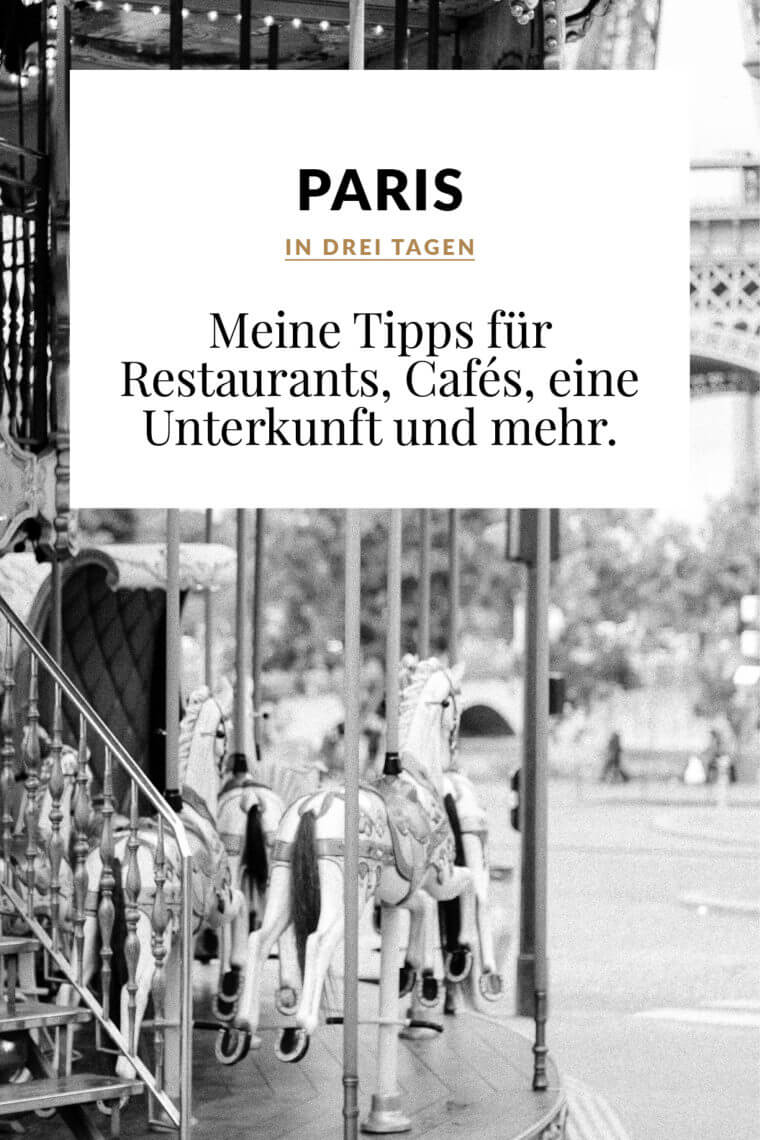 Tipps für Paris
