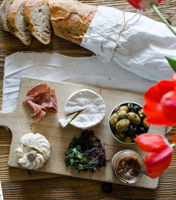 Französische Brotzeit